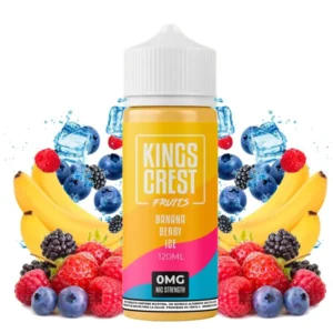 Kings Crest Banana Berry Ice 120ml.