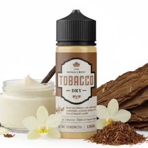 Kings Crest Dry Tobacco 120ml.